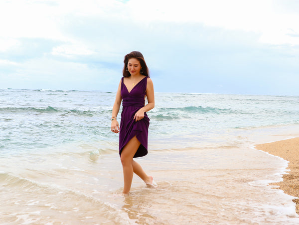 Bamboo Twist and Wrap Dress