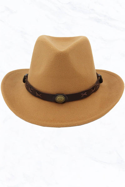 Belted Cowboy Hat