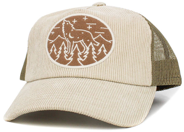 Wolf Cord Ballcap