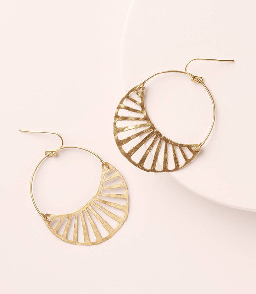 Rajani Gold Hoop