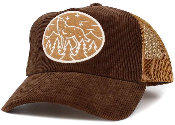 Wolf Cord Ballcap