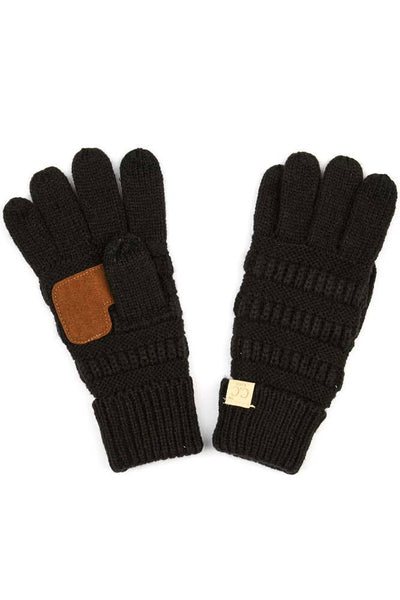Kids Knit Gloves