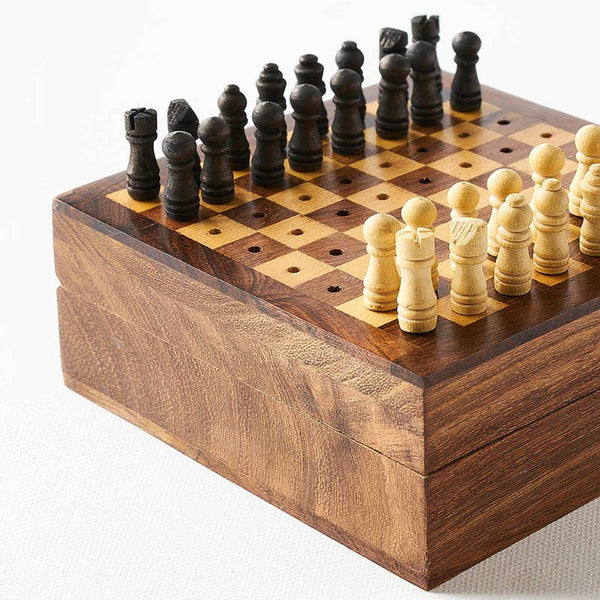 Handmade Travel Chess Game