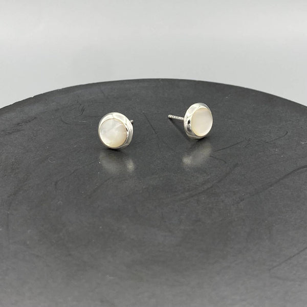 Round Stone Studs