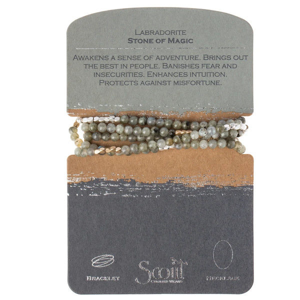 Stone Wrap Brclt/Neck