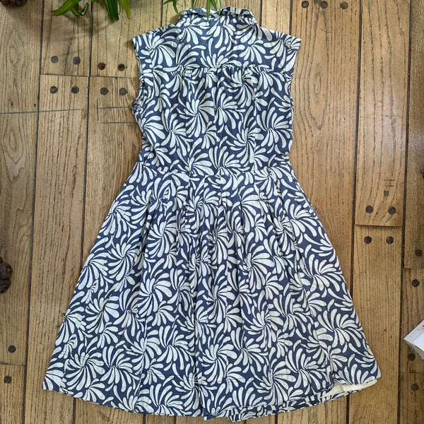 Patterned Midi Dress