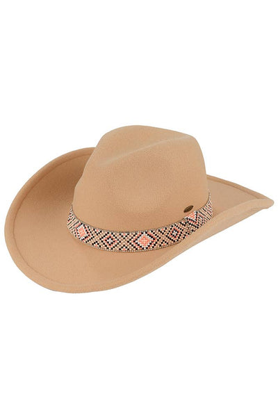 Cowboy Hat w/ trim