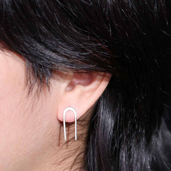Long Arch Post Earrings