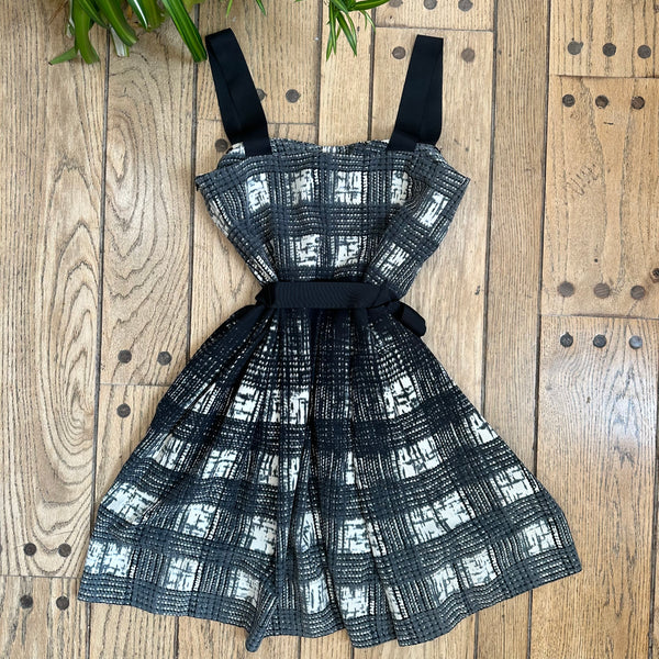 Guess Bustier Plaid Mini Dress