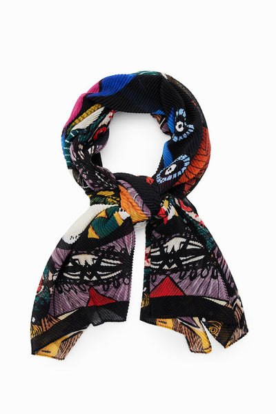 art print scarf