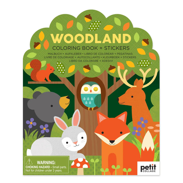 Coloring Book W/ Stickers