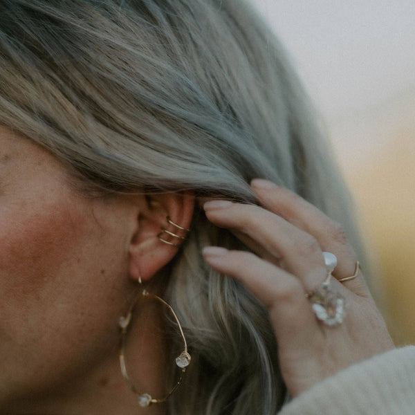 Triple Bar Ear Cuff