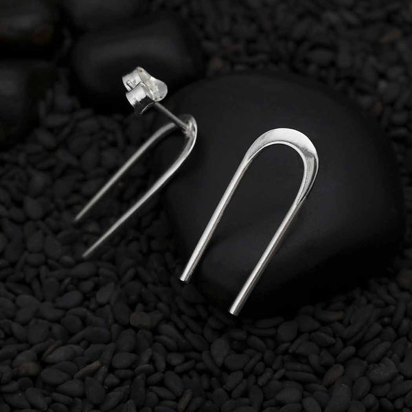 Long Arch Post Earrings