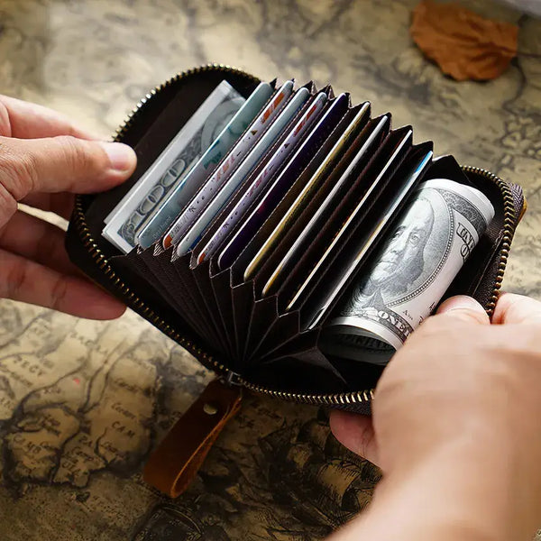 Zipper Credit Card Holder