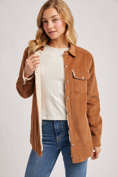 CORDUROY SHERPA