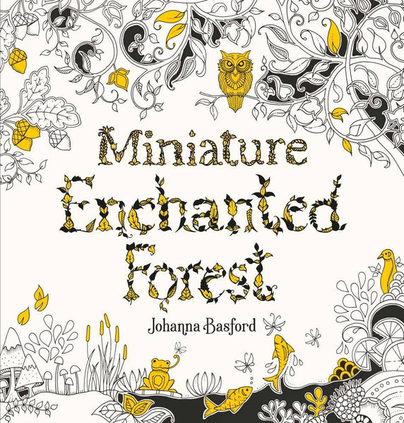 Mini Enchanted Forest Coloring Book