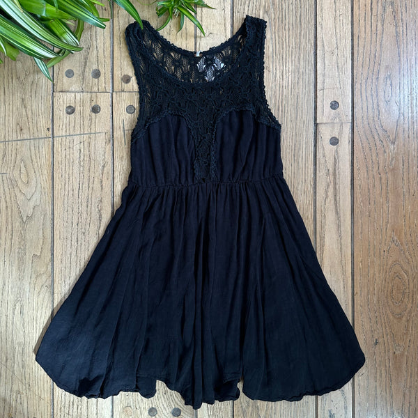 Free People Sleeveless Lace Mini Fiesta Dress