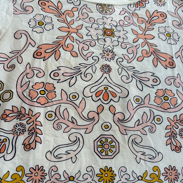 Tory Burch Linen Patterned T-Shirt