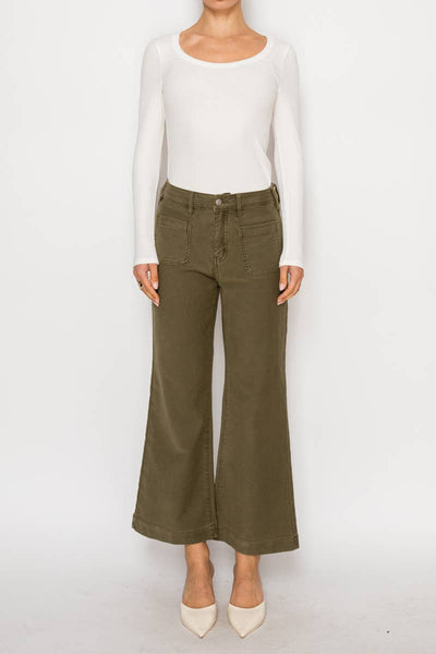 HIGH RISE CROP PALAZZO