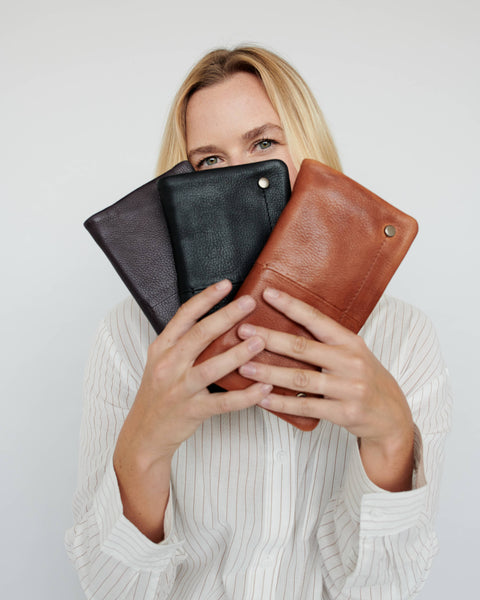 Terry Leather Wallet