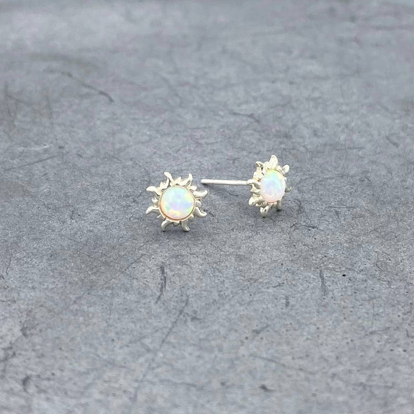 Opal Sun Studs