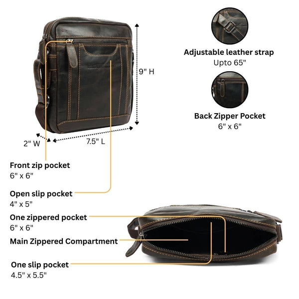 Asheville Messenger Bag