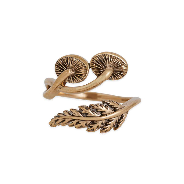 Mushroom Fern Ring
