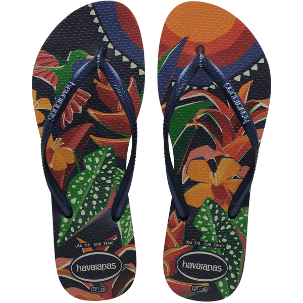 Slim Print Sandal