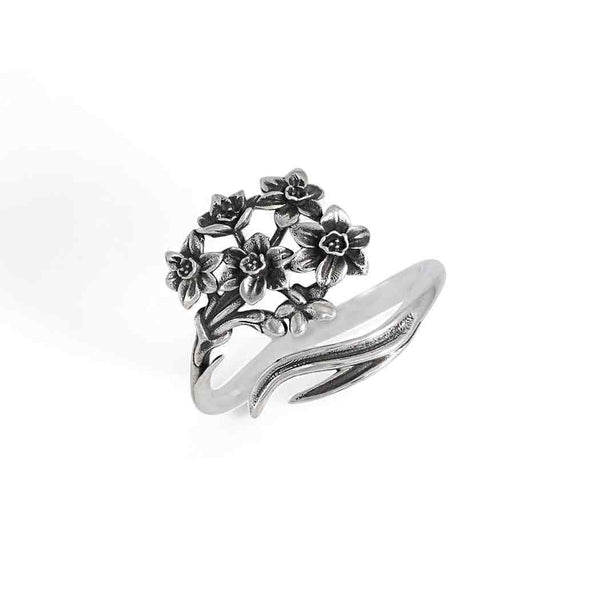 Adj. Birth Flower Rings