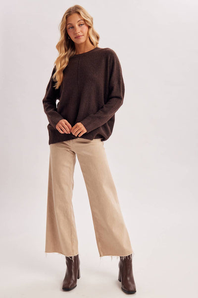 OVERSIZED KNIT SWEATER