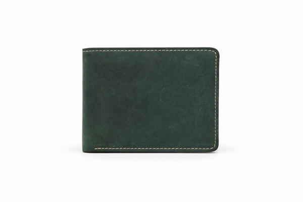 Crazy Leather Bifold Wallet
