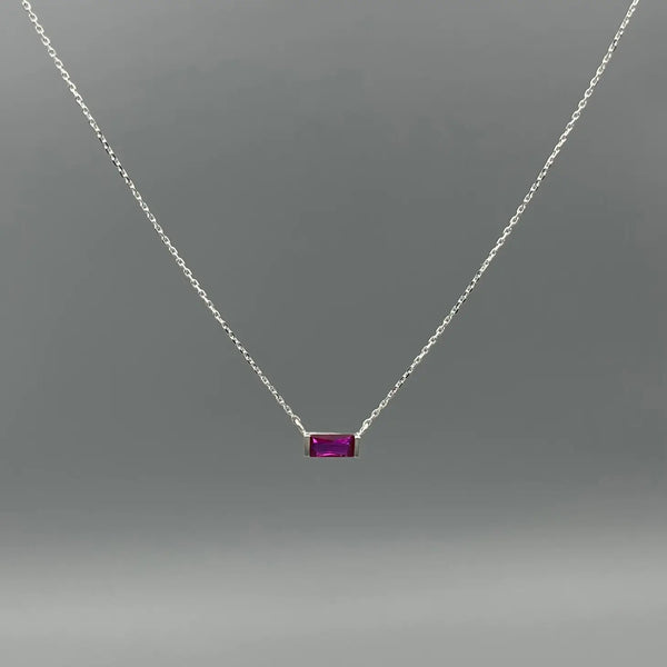 Birthstone Neck SS