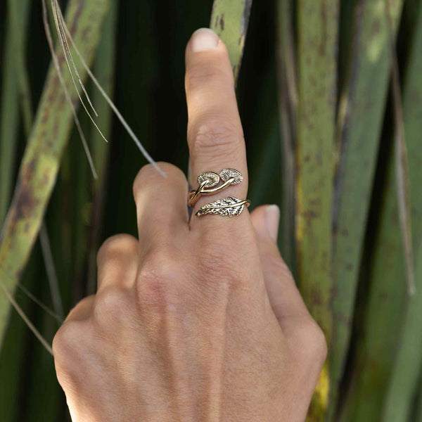 Mushroom Fern Ring