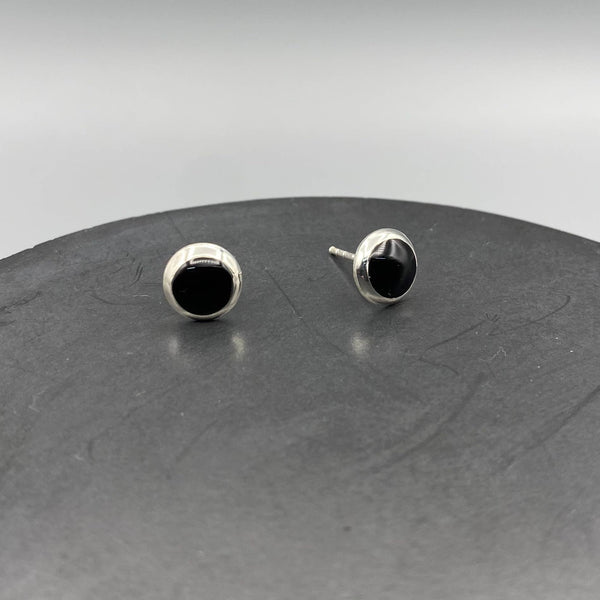 Round Stone Studs