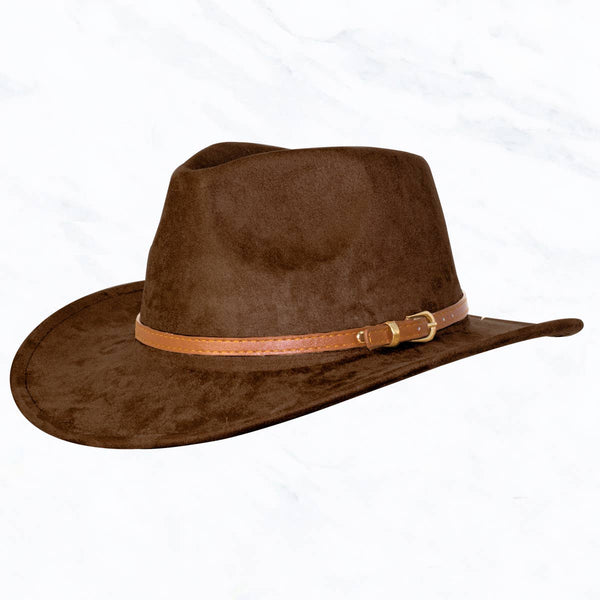 Suede Cowboy w belt