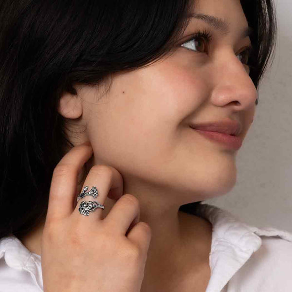 Adj. Birth Flower Rings