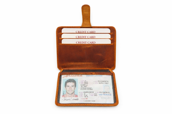 Helios Leather Cardholder