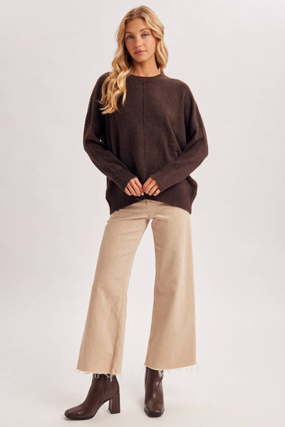 OVERSIZED KNIT SWEATER