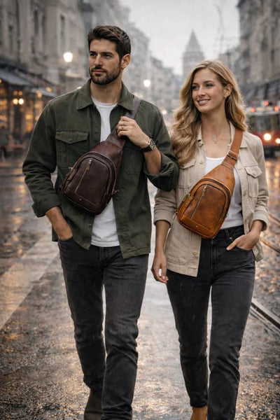 Leather Sling Bag