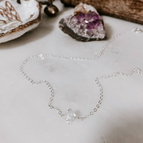 Herkimer Diamond Neck