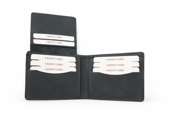 Crazy Leather Bifold Wallet