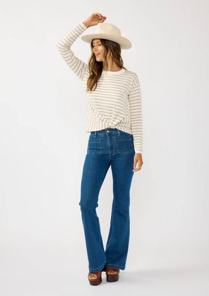 Front Knot Sweater