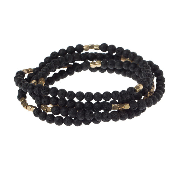 Stone Wrap Brclt/Neck