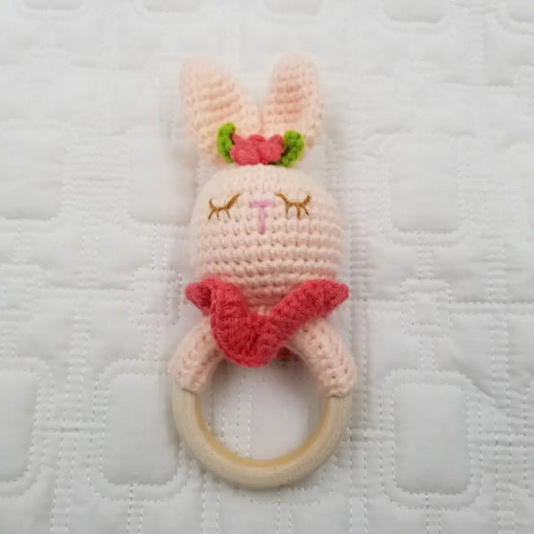 Hand Crochet Baby Rattle