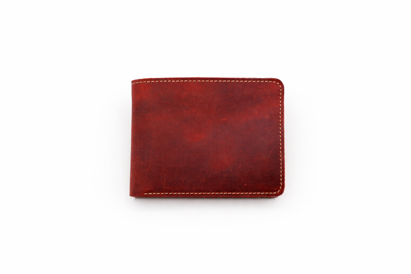 Crazy Leather Bifold Wallet