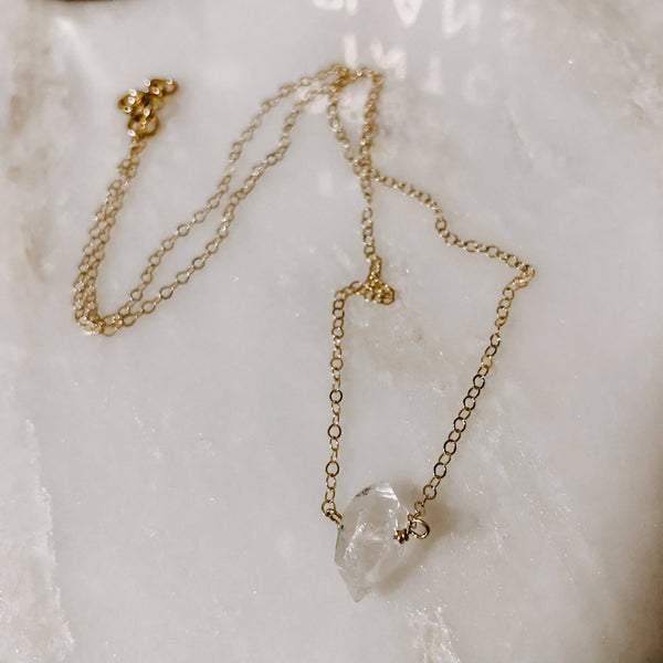 Herkimer Diamond Neck
