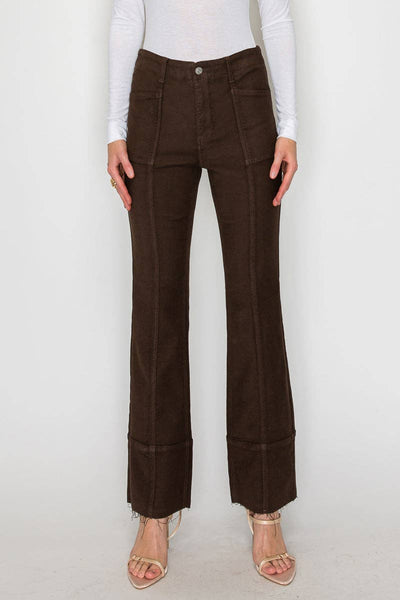 BROWN BOOTCUT JEANS