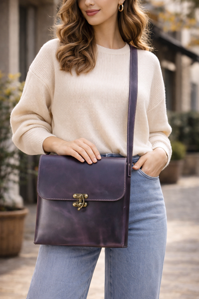 Leather Shoulder Bag