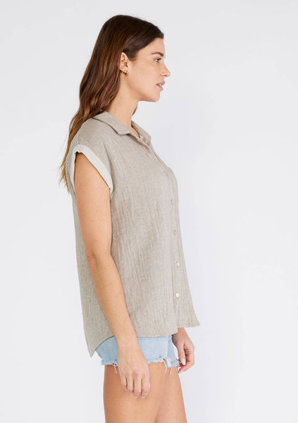 Button Front Top