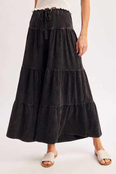 TIERED WIDE LEG PANT
